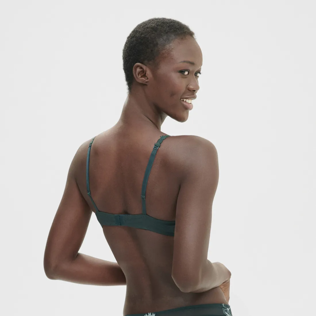 Soutien Gorge Corbeille - Vert