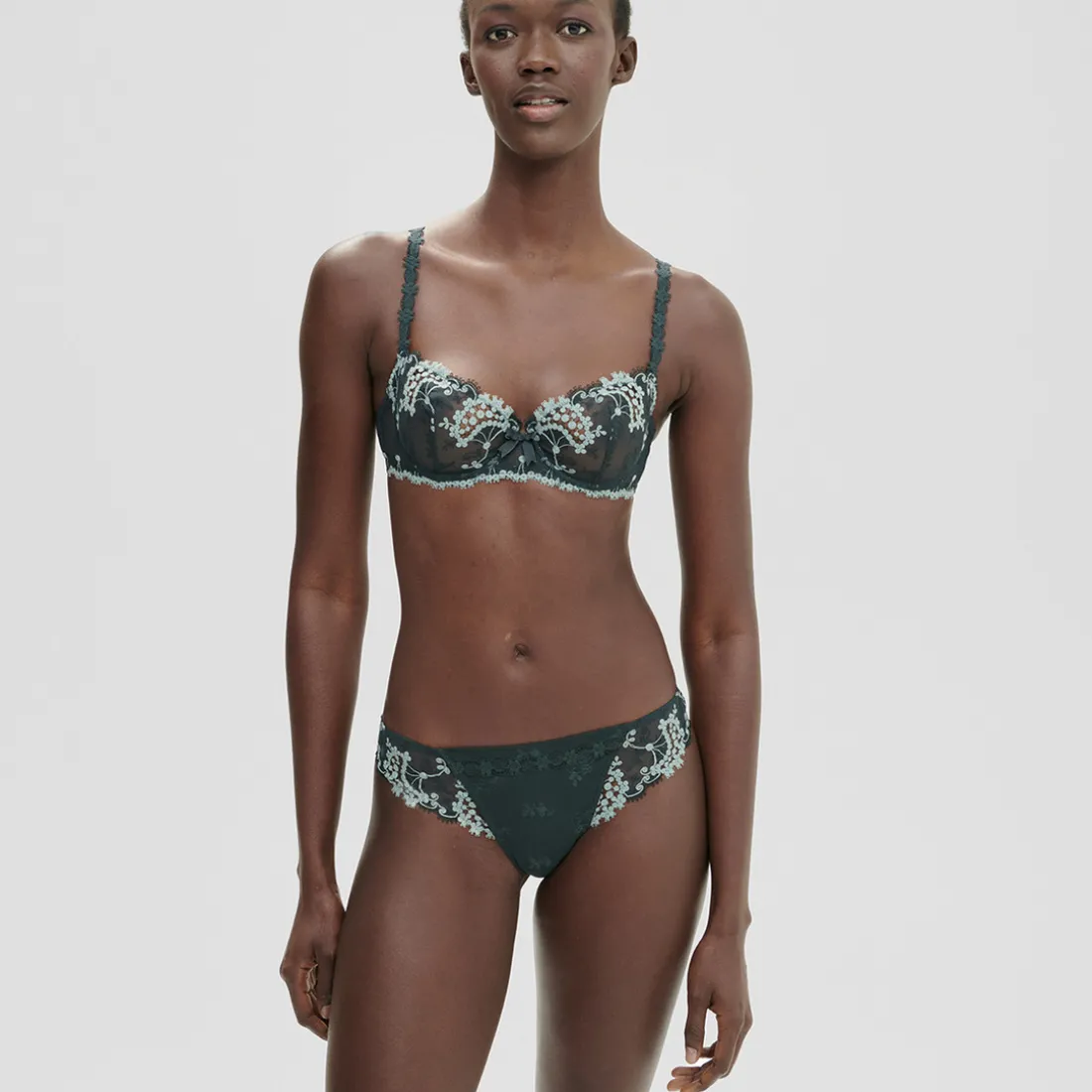 Soutien Gorge Corbeille - Vert