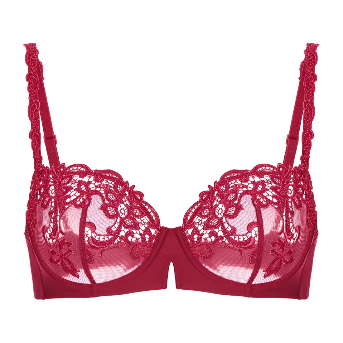 Soutien Gorge Corbeille - Rouge