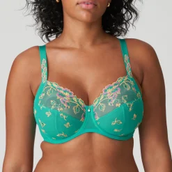 Soutien Gorge emboitant - Vert/Jaune