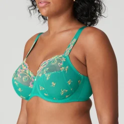 Soutien Gorge emboitant - Vert/Jaune