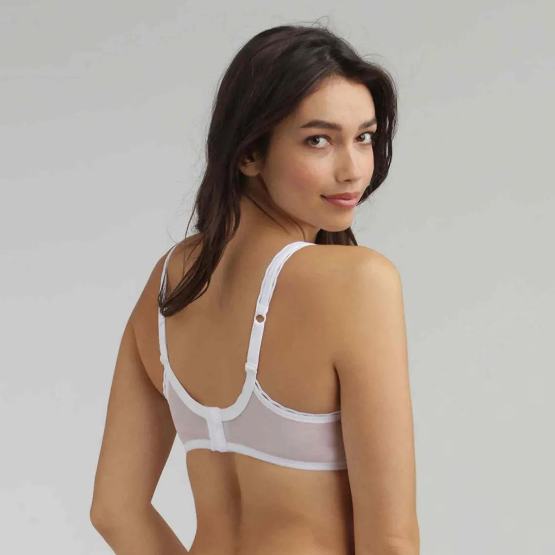 Soutien gorge Emboitant Armatures Blanc
