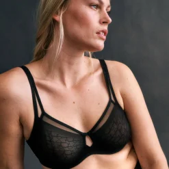 Soutien Gorge minimiseur avec armatures - Noir