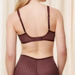 Soutien Gorge minimiseur avec armatures - Marron