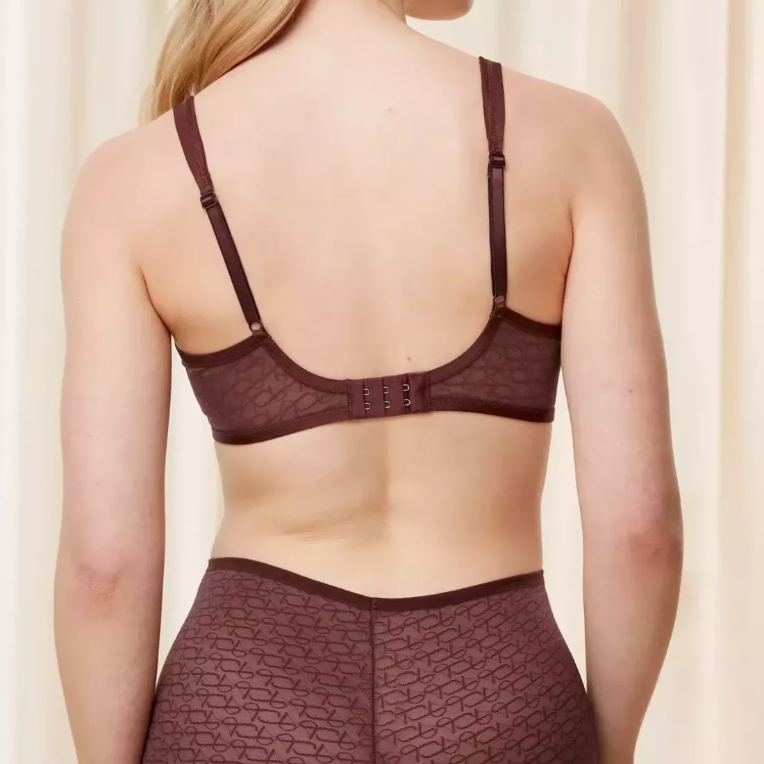 Soutien Gorge minimiseur avec armatures - Marron