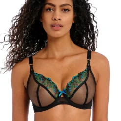 Soutien Gorge Plongeant - Noir SHOW-OFF