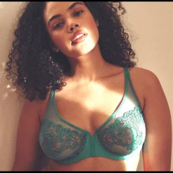 Soutien Gorge Plongeant - Vert