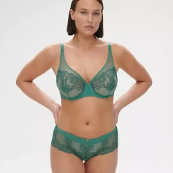 Soutien Gorge Plongeant - Vert