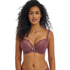 Soutien Gorge plongeant - Marron