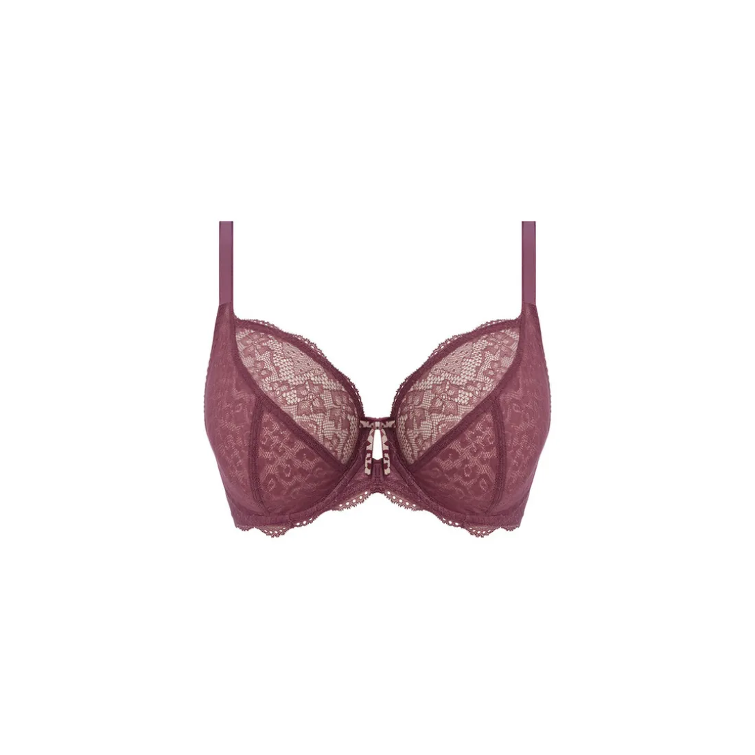 Soutien Gorge plongeant - Marron