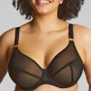 Soutien gorge plongeant noir