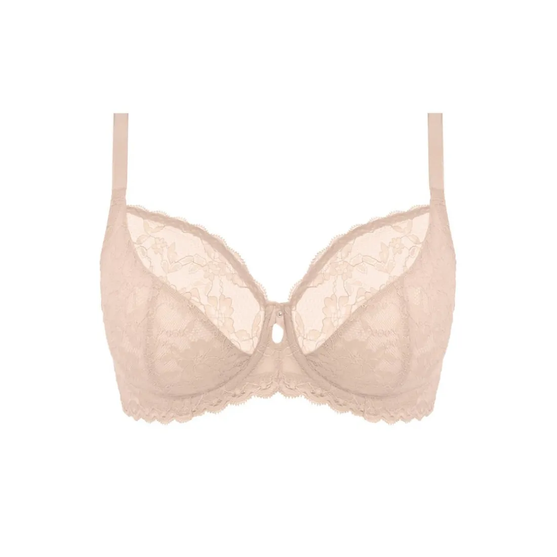 Soutien Gorge Plongeant - Nude