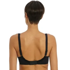 Soutien Gorge Plongeant - Noir ROSE BLOSSOM
