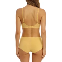 Soutien Gorge Plongeant Jaune FLORILEGE