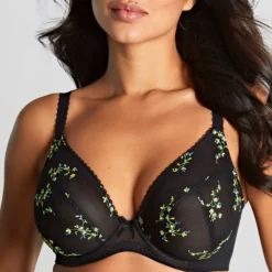 Soutien Gorge Plunge avec Armatures noir