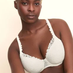 Soutien Gorge rembourré - forme coeur naturel blanc
