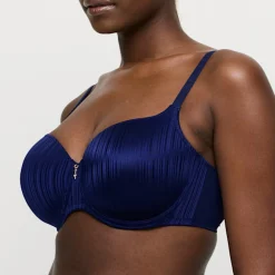 Soutien Gorge rembourré Saphir Bleu - forme coeur