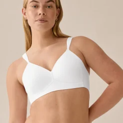 Soutien gorge sans armature minimizer side smoother écru blanc
