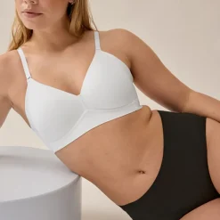 Soutien gorge sans armature minimizer side smoother écru blanc