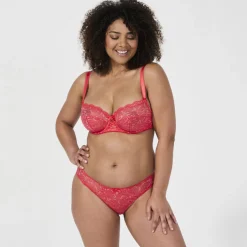 Soutien-gorge à armatures - Grenadine rose