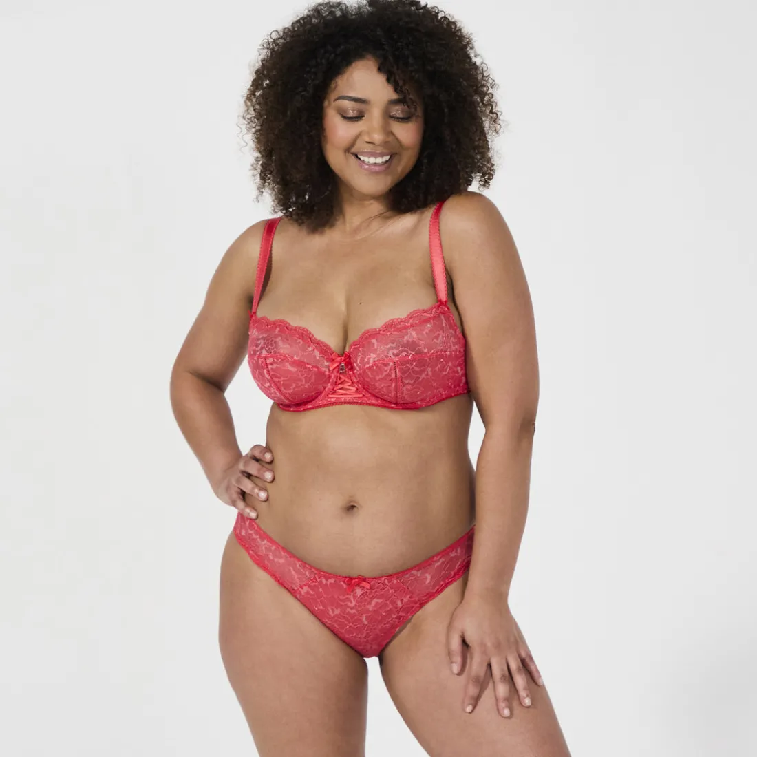 Soutien-gorge à armatures - Grenadine rose