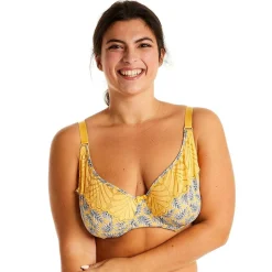 Soutien-gorge à Armatures - Jaune
