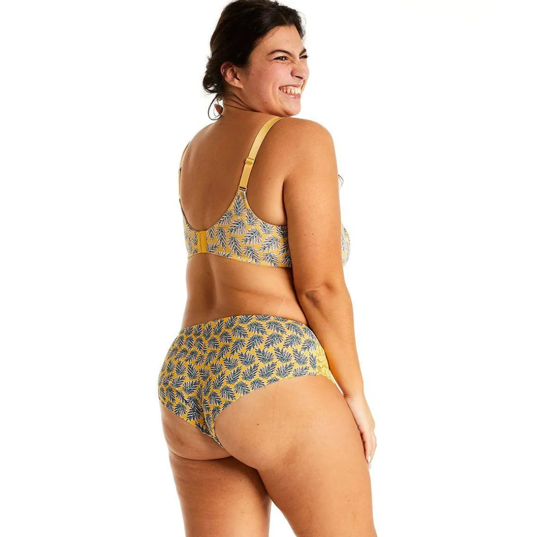 Soutien-gorge à Armatures - Jaune