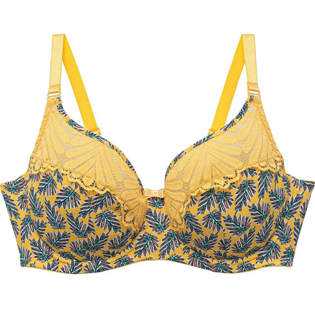 Soutien-gorge à Armatures - Jaune