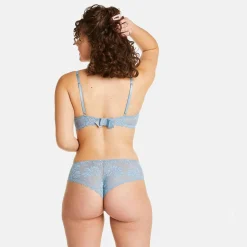 Soutien-gorge à armatures bleu Siwa
