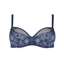 Soutien-gorge à armatures bleu