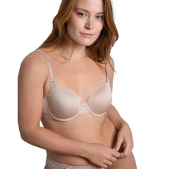 Soutien-gorge à armatures beige