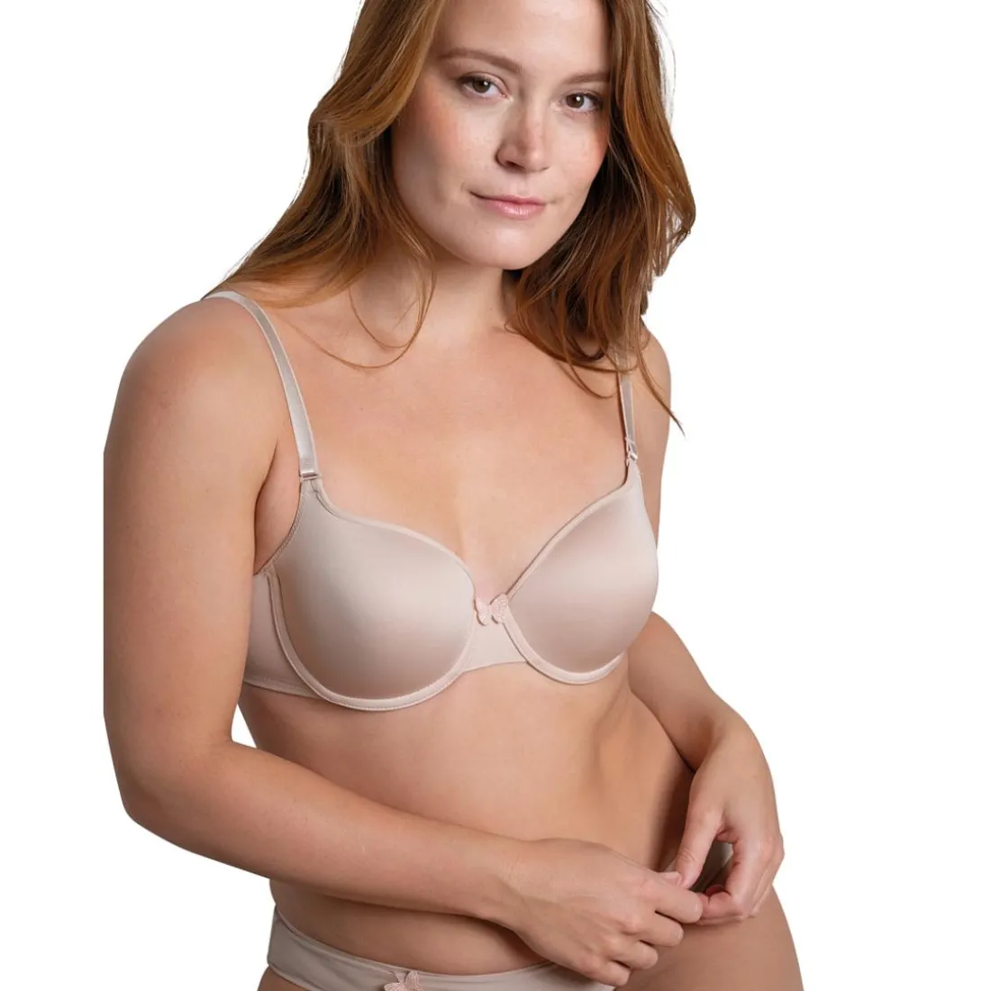 Soutien-gorge à armatures beige