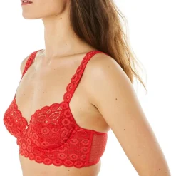 Soutien-gorge à armatures coquelicot Intrépide-rouge