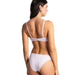 Soutien-gorge à armatures Charlotte rose en coton