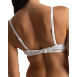 Soutien-gorge à armatures Charlotte blanc en coton