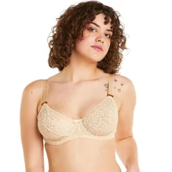 Soutien-gorge à armatures grand maintien nude Apologie beige