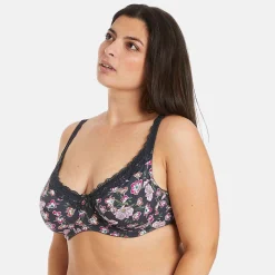Soutien-gorge à armatures grand maintien multico gris Tarot