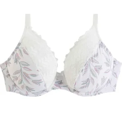 Soutien-gorge à armatures grand maintien - Blanc