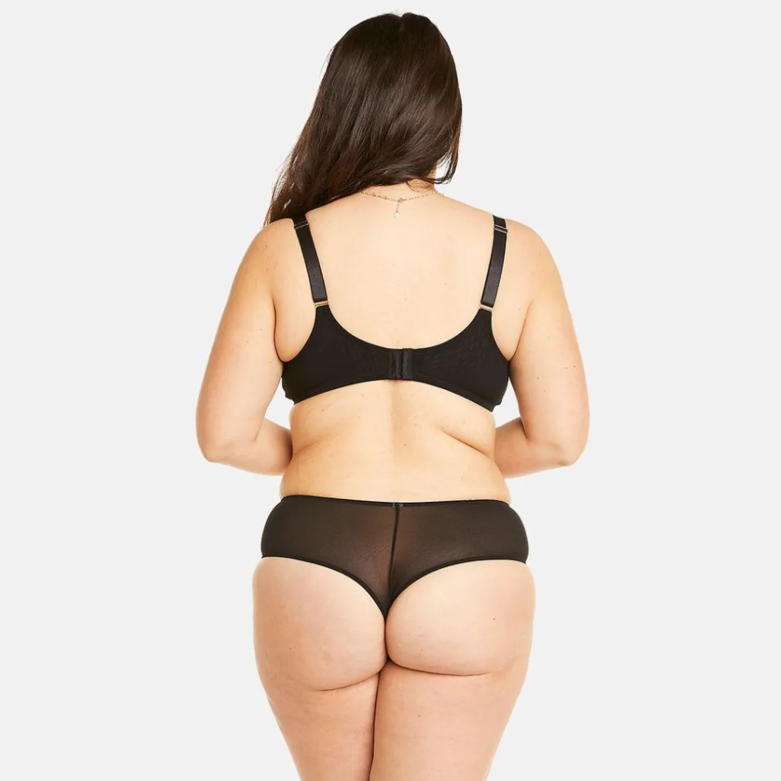 Soutien-gorge à armatures grand maintien noir Indécise
