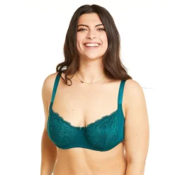 Soutien-gorge à armatures grand maintien vert Impériale