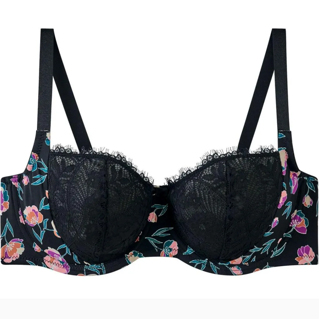 Soutien-gorge à armatures grand maintien noir Impériale