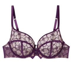 Soutien-gorge à armatures grand maintien violet Venus