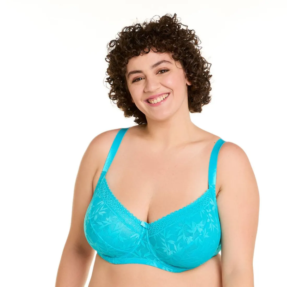 Soutien-gorge à armatures grand maintien turquoise Savane bleu