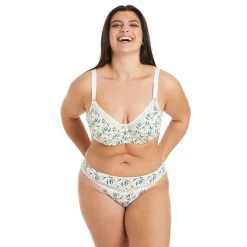 Soutien-gorge à armatures grand maintien ivoire Ruche blanc