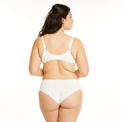 Soutien-gorge à armatures grand maintien ivoire Palanquin blanc