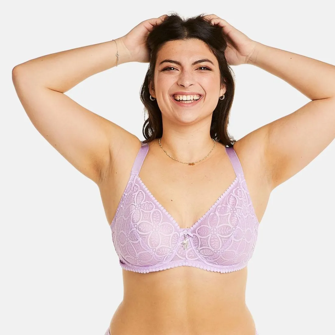 Soutien-gorge à armatures grand maintien lilas Entracte violet