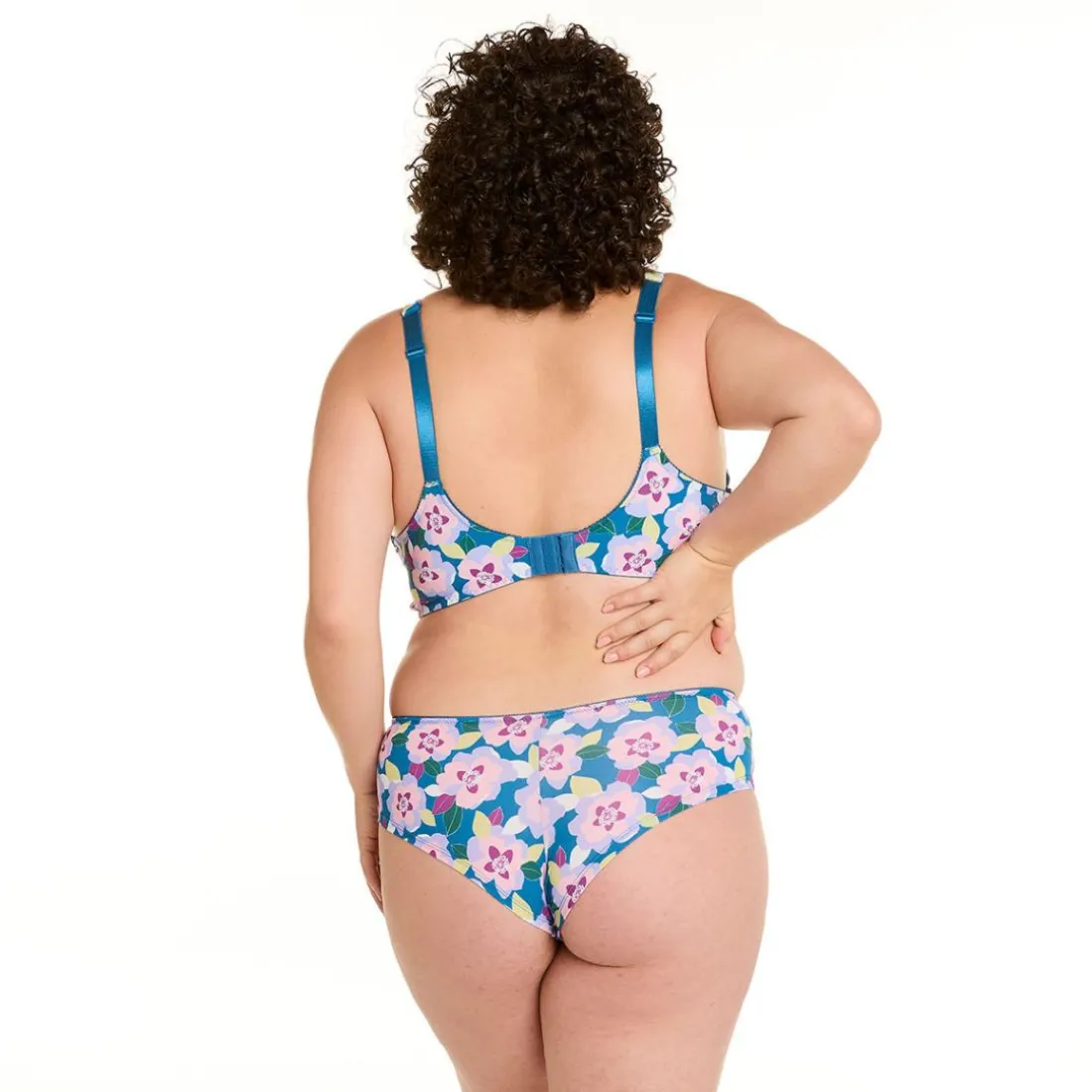 Soutien-gorge à armatures grand maintien multico indigo Emma multicolore