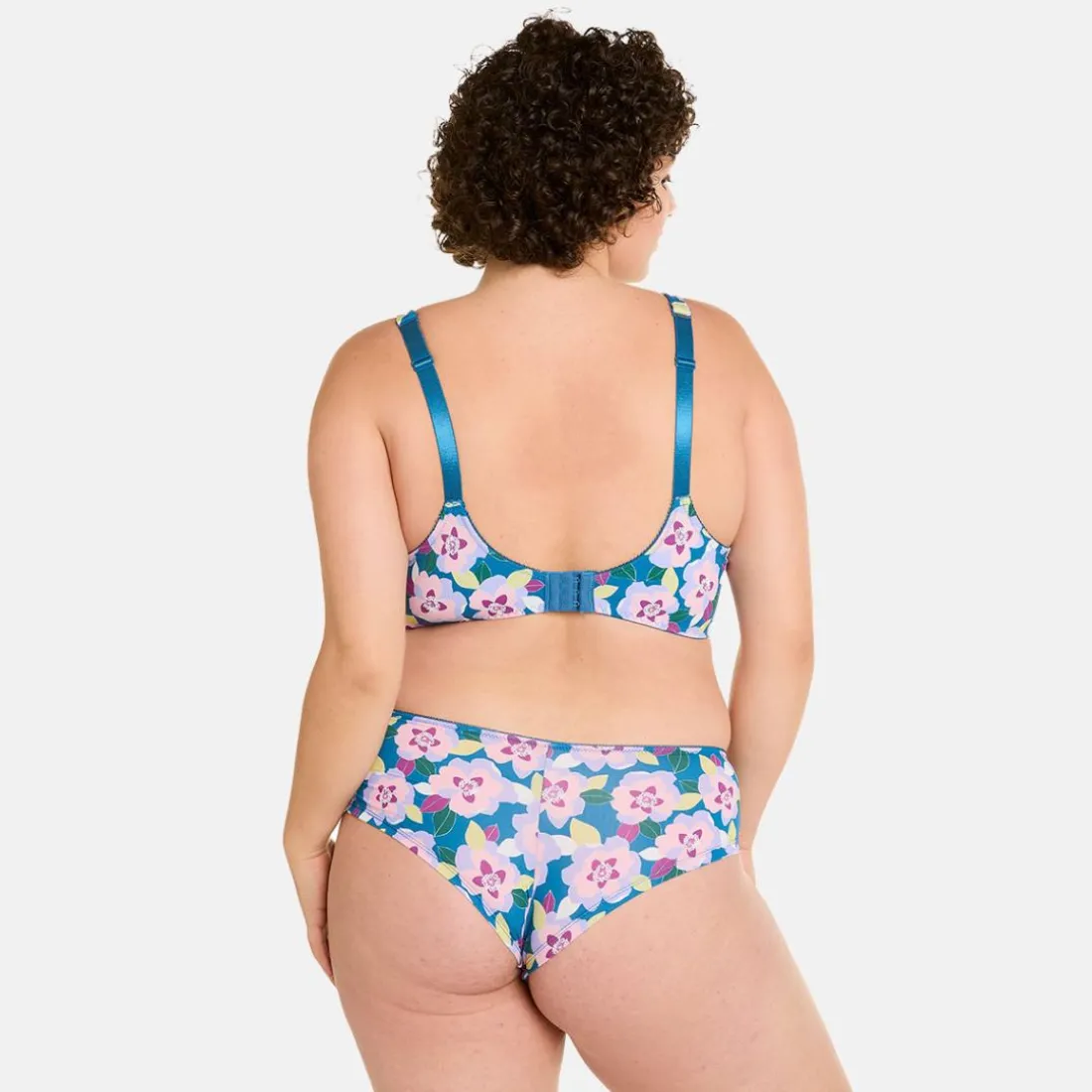 Soutien-gorge à armatures grand maintien multico indigo Emma multicolore
