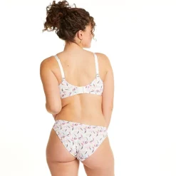 Soutien-gorge à armatures grand maintien multico blanc Entracte multicolore