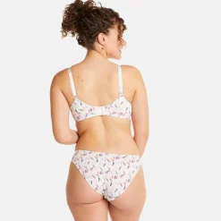 Soutien-gorge à armatures grand maintien multico blanc Entracte multicolore